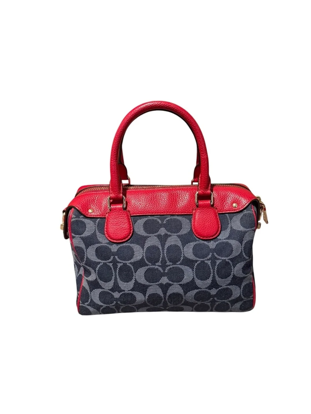Coach signature denim